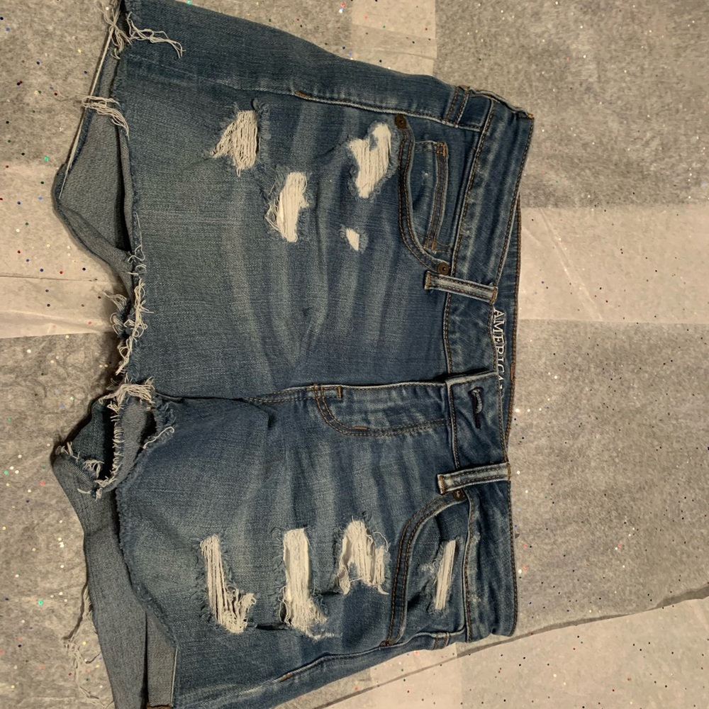 American Eagle Super Low Shortie Super Stretch size 10